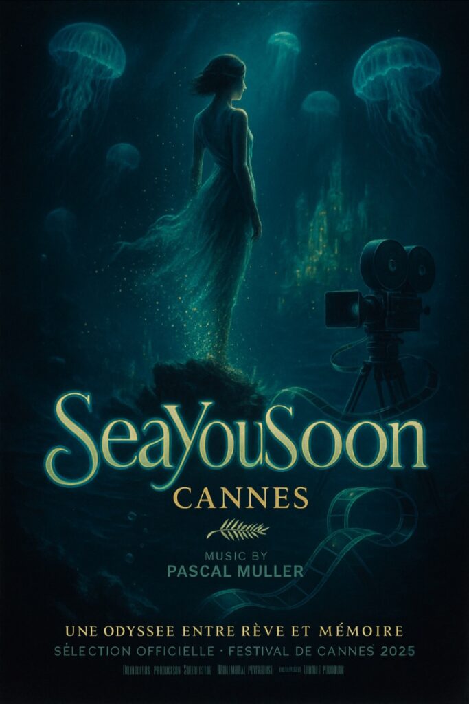 Affiche du Festival de Cannes — logement SeaYouSoon à deux pas du tapis rouge